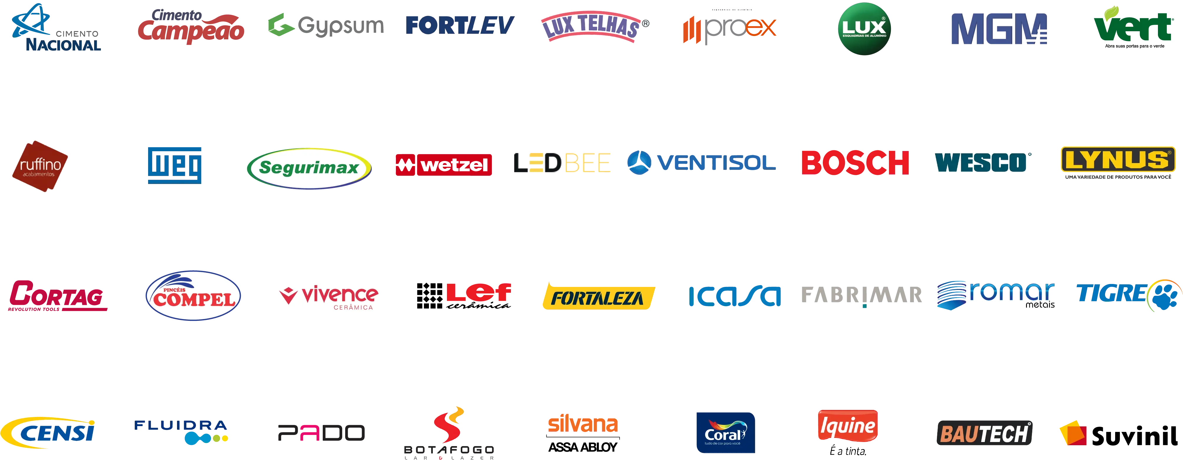 Marcas participantes